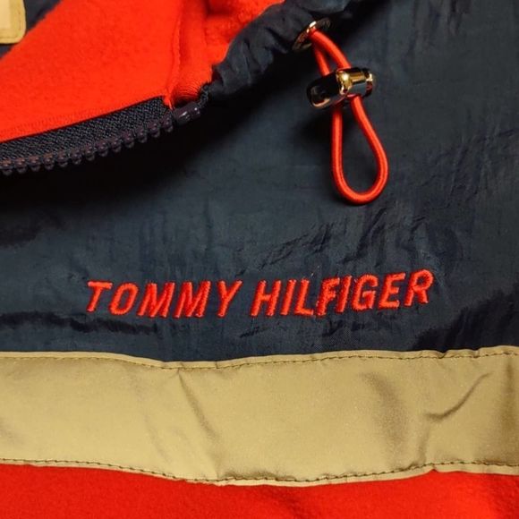 Tommy Hilfiger Polar Fleece Zip Hoodie Sweatshirt - Picture 8 of 9